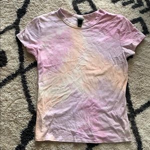 Tie-dye Crop Top